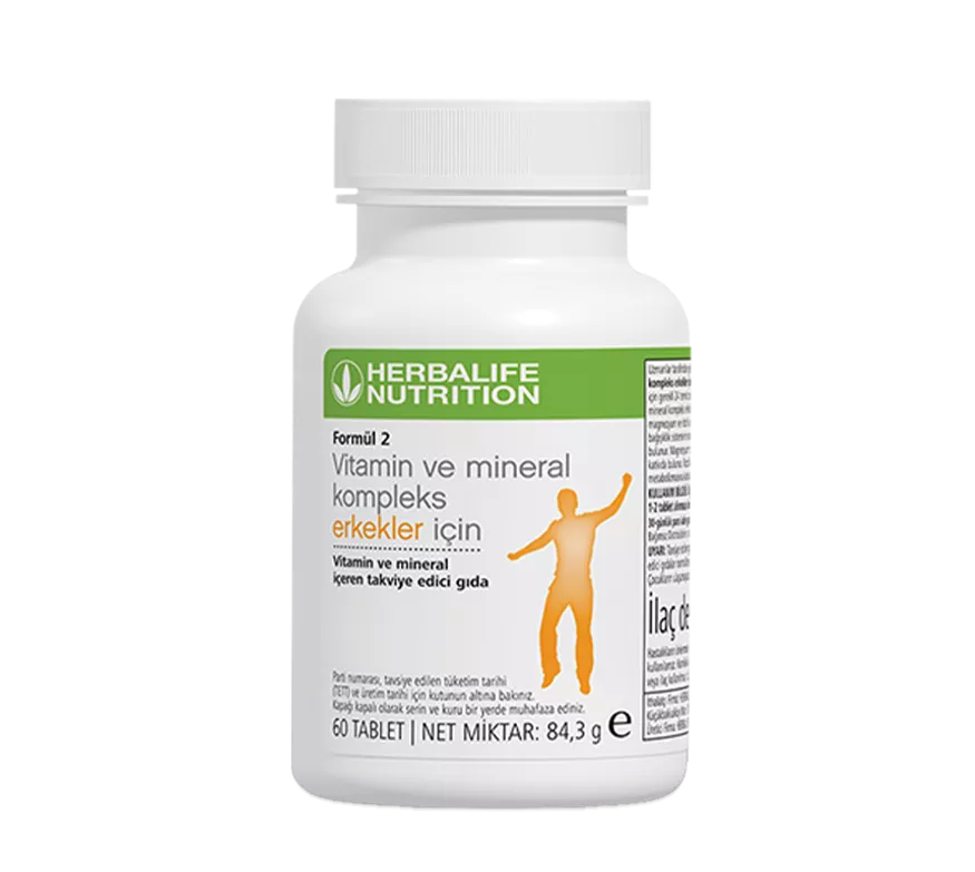 Vitamin ve Mineral Kompleks Erkekler İçin