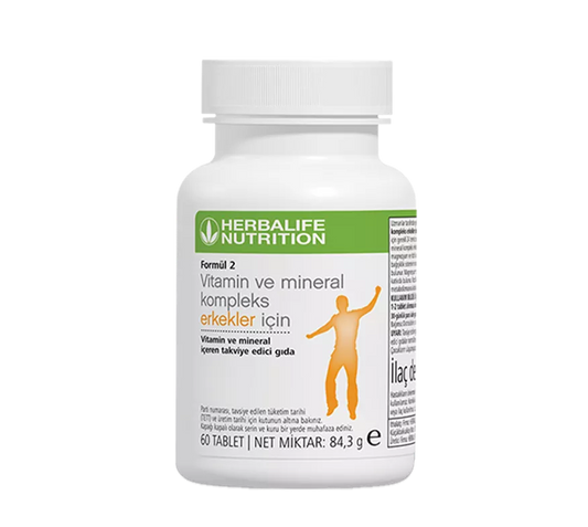 Vitamin ve Mineral Kompleks Erkekler İçin