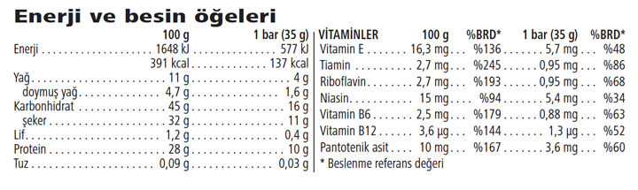 Protein Bar - Vanilya Badem